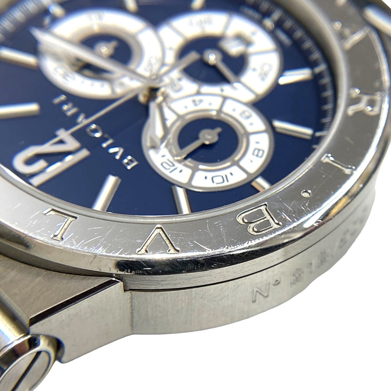 ブルガリ BVLGARI ディアゴノ カリブロ 303クロノグラフ DG42SCH
