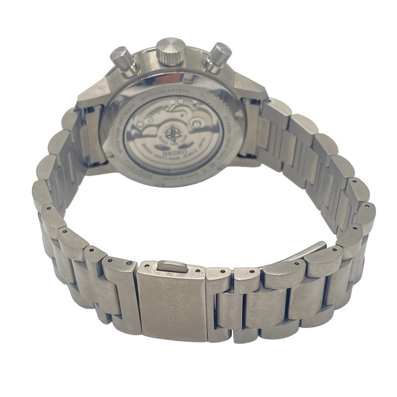 セイコー SEIKO プロスペックス スピードタイマー SBEC009 グレー SS 自動巻き メンズ 腕時計
