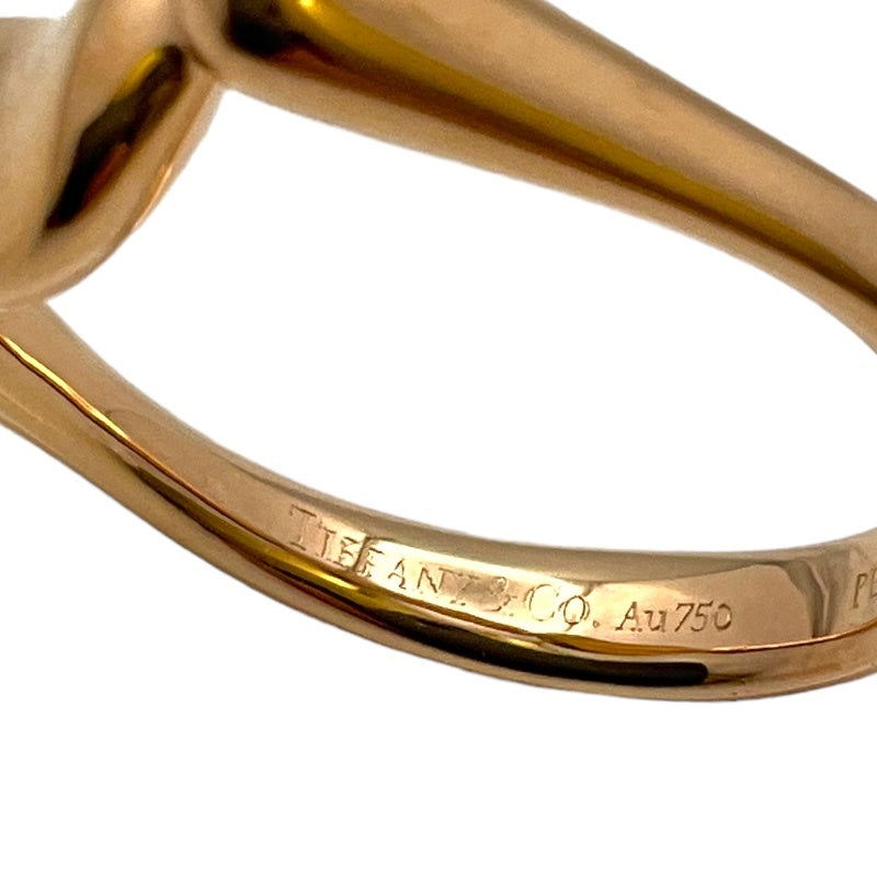 豊富な新作ティファニー TIFFANY&CO. ビーンズ K18PG ローズゴールド ネックレス　6.5mm ゴールド
