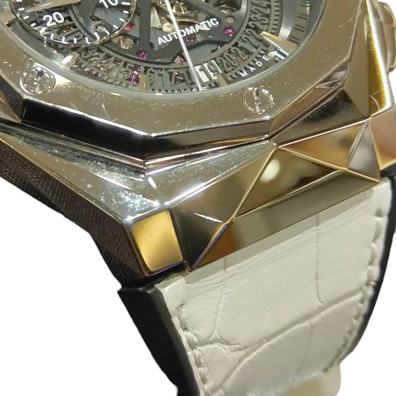 ウブロ HUBLOT クラシックフュージョン クロノグラフ オーリンスキー Ref.525.NX.0127.LR.JORL19  チタン チタン 自動巻き メンズ 腕時計