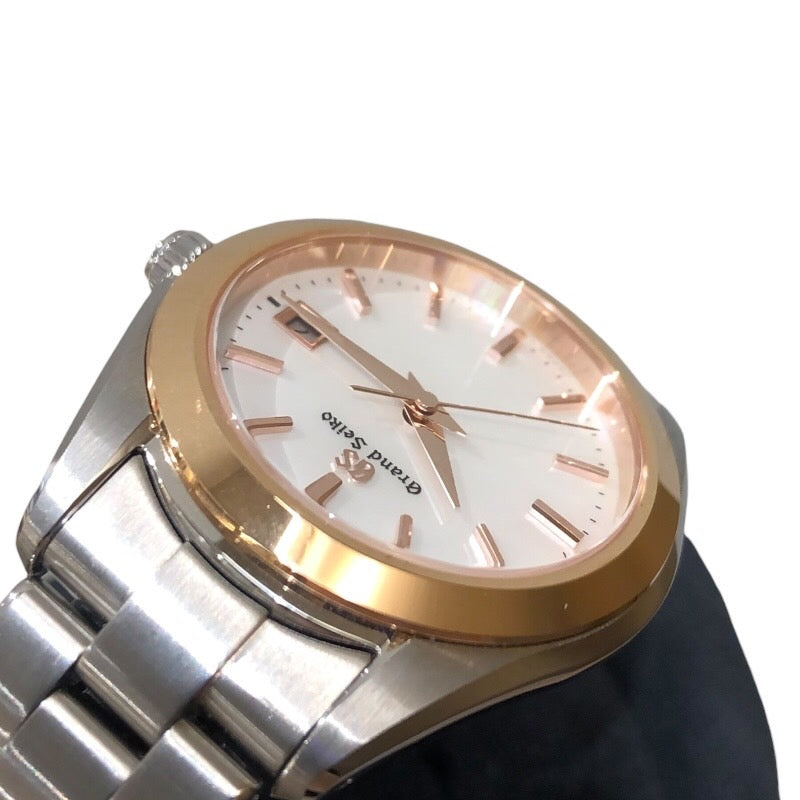 セイコー SEIKO Grand Seiko ヘリテージ コレクション ホワイトシェル STGF268 ホワイト PG/SS レディース 腕時計