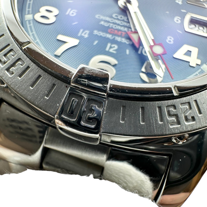 ブライトリング BREITLING コルト GMT A32350 ステンレススチール メンズ 腕時計