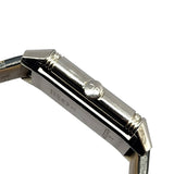 ジャガー・ルクルト JAEGER-LE COULTRE レベルソ ワン Q3288420 ホワイト  SS/革ベルト クオーツ レディース 腕時計