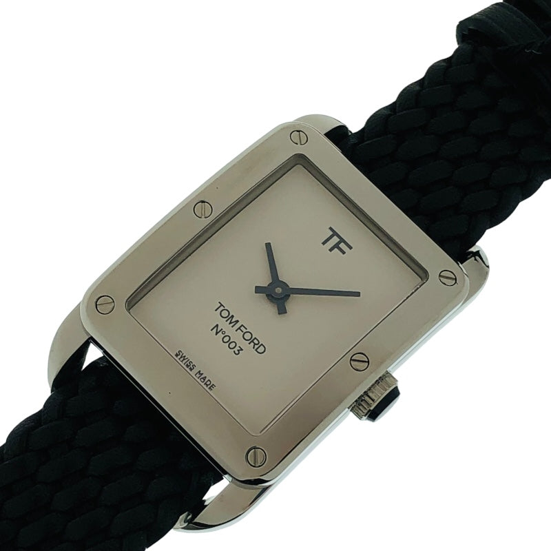 トムフォード TOM FORD N.003 TF0120267289 SS/純正ベルト メンズ 腕時計