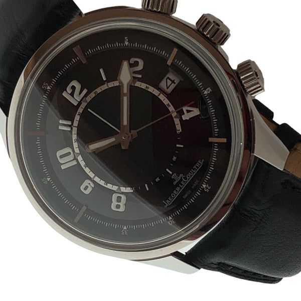 ジャガー・ルクルト JAEGER-LE COULTRE アムボックス1 アラーム アストンマーチンコラボモデル Q1908470 SS/レザーベルト メンズ 腕時計
