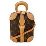 ルイ・ヴィトン LOUIS VUITTON ヴァリゼット・ヴェルティカル　2wayショルダーバッグ M68623 ブラウン　ゴールド金具 モノグラム ユニセックス ショルダーバッグ