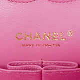 シャネル CHANEL マトラッセ25 A01112 27番台 ピンク ゴールド金具 キャビアスキン レディース ショルダーバッグ