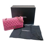 シャネル CHANEL マトラッセ25 A01112 27番台 ピンク ゴールド金具 キャビアスキン レディース ショルダーバッグ