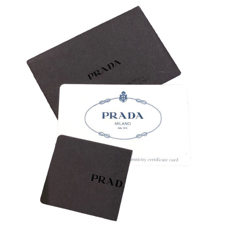 プラダ PRADA ワンショルダーバッグ 1BC051 ベージュ  レザー レディース ハンドバッグ