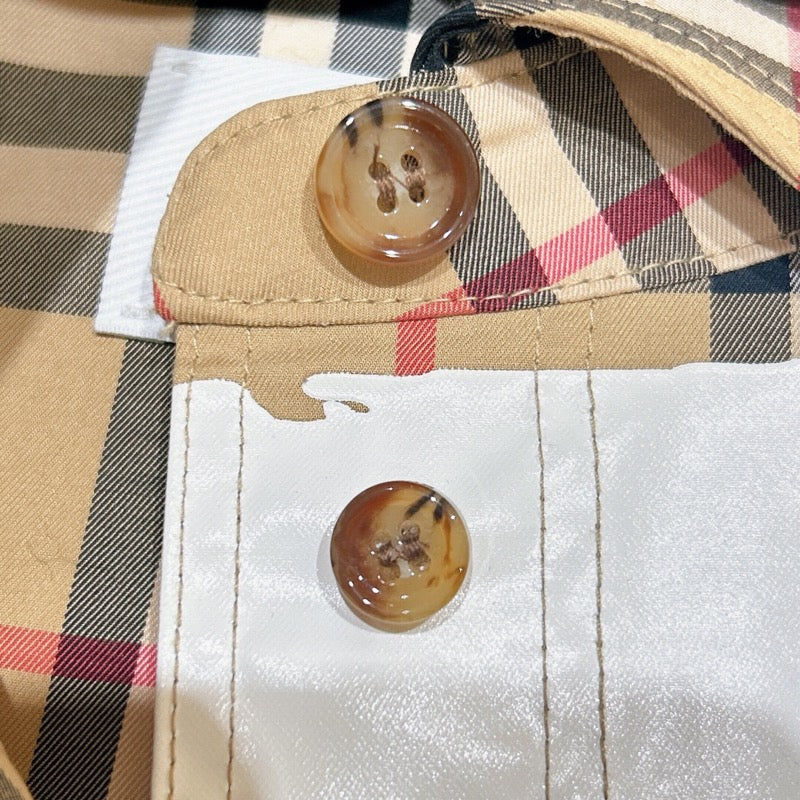 バーバリー BURBERRY LOVEペイントチェックシャツ 21SS 8038128