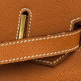 エルメス HERMES バーキン35 □I刻 ゴールド ゴールド金具 エプソン レディース ハンドバッグ