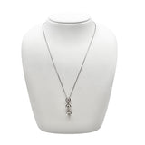 ダイヤモンド　トリロジーネックレス Pt900/850 ジュエリー