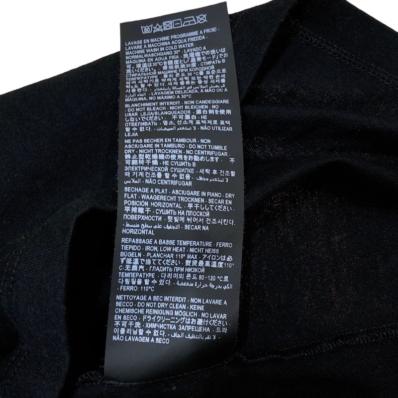 サンローラン SAINT LAURENT サンセットビーチフォト Tシャツ 6446354 ブラック/オレンジ/グリーン コットン メンズ 半袖Ｔシャツ