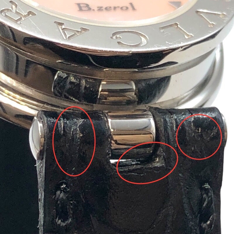 ブルガリ BVLGARI B-Zero1 ピンクシェル BZ22S ステンレススチール レディース 腕時計 | 中古ブランドリユースショップ  OKURA(おお蔵)