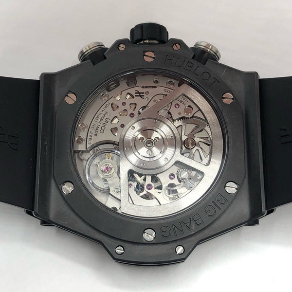 ウブロ HUBLOT ビッグバン　ウニコ　ブラックマジック 441.CI.1171.RX チタン/セラミック メンズ 腕時計