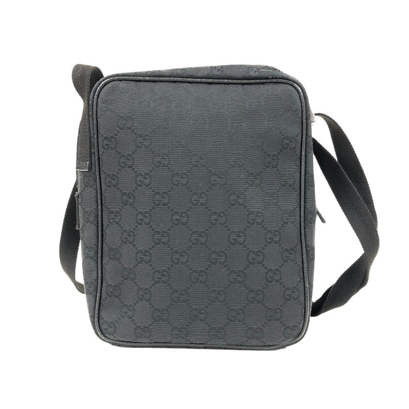 グッチ GUCCI GGキャンバスショルダーバック 03136 ブラック GGキャンバス レディース ショルダーバッグ |  中古ブランドリユースショップ OKURA(おお蔵)