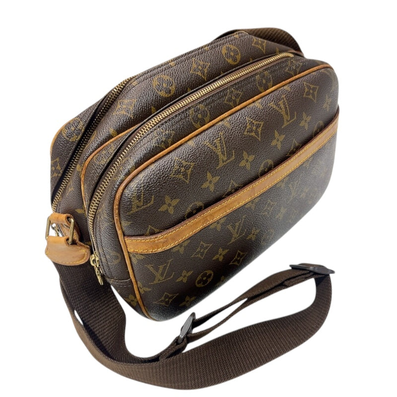 ルイ・ヴィトン LOUIS VUITTON リポーターPM M45254 ブラウン ゴールド金具 モノグラム レディース ショルダーバッグ |  中古ブランドリユースショップ OKURA(おお蔵)