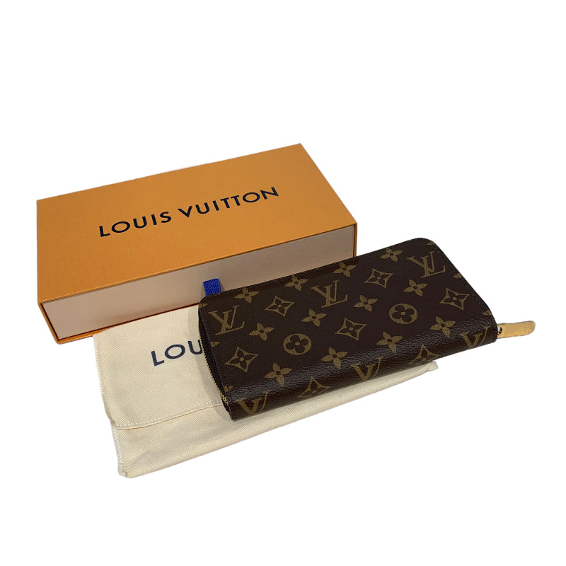 ルイ・ヴィトン LOUIS VUITTON ジッピー・ウォレット M42616 ブラウン モノグラム レディース 長財布