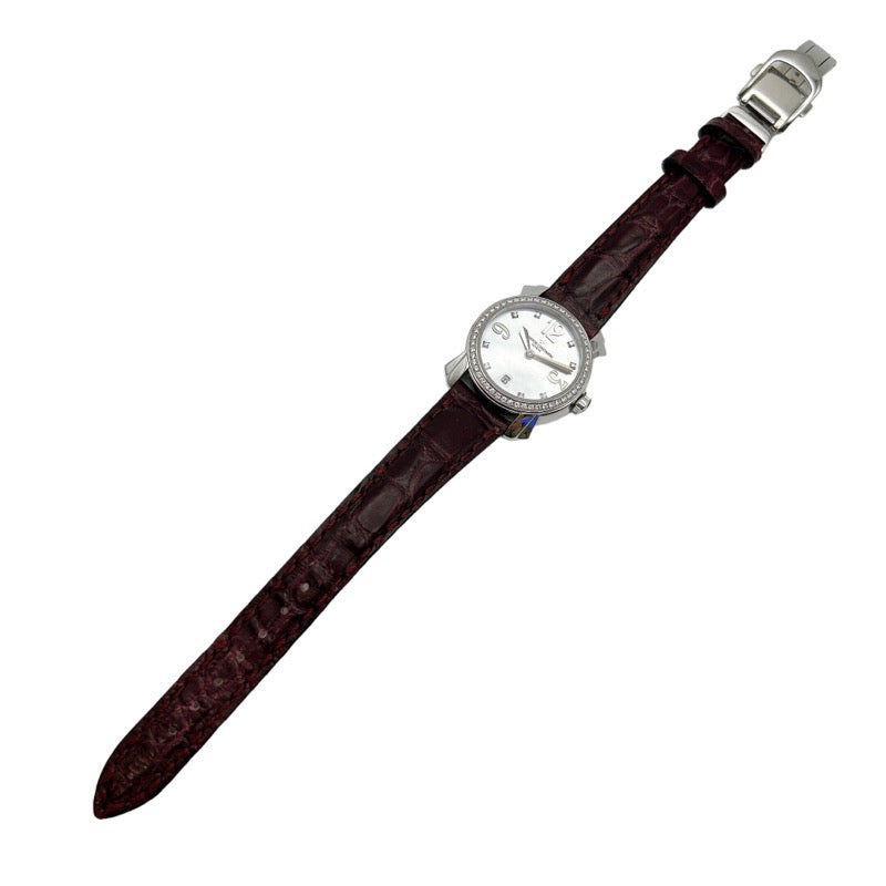 ヴァシュロン・コンスタンタン VACHERON CONSTANTIN マルタ ホワイトシェル 25715/000G-9029 ホワイトシェル K18WG クオーツ レディース 腕時計