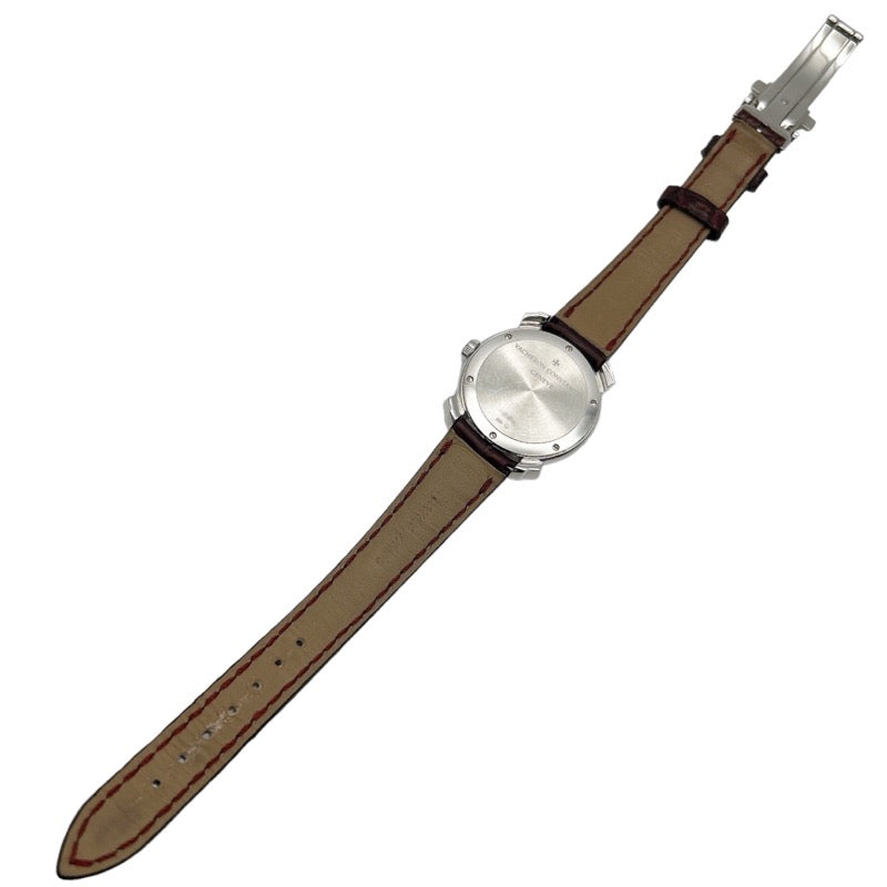 ヴァシュロン・コンスタンタン VACHERON CONSTANTIN マルタ ホワイトシェル 25715/000G-9029 ホワイトシェル K18WG クオーツ レディース 腕時計