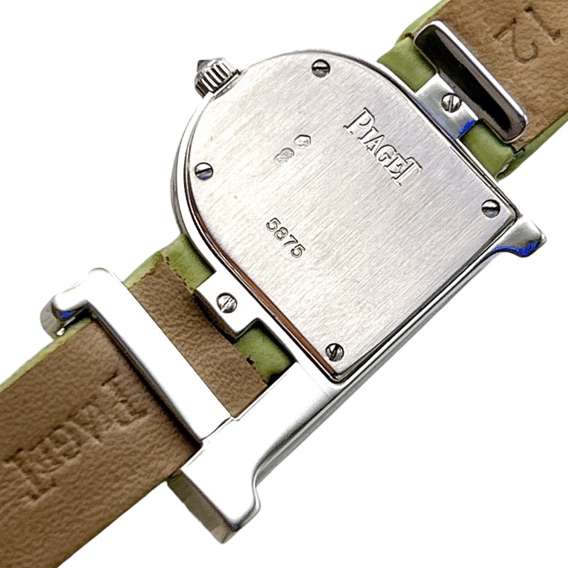ピアジェ PIAGET Pウォッチダイヤ 5875 K18ホワイトゴールド レディース 腕時計 | 中古ブランドリユースショップ OKURA(おお蔵)