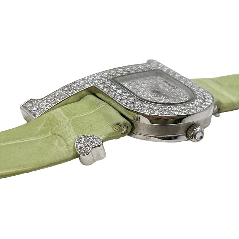 ピアジェ PIAGET Pウォッチダイヤ 5875 K18ホワイトゴールド レディース 腕時計