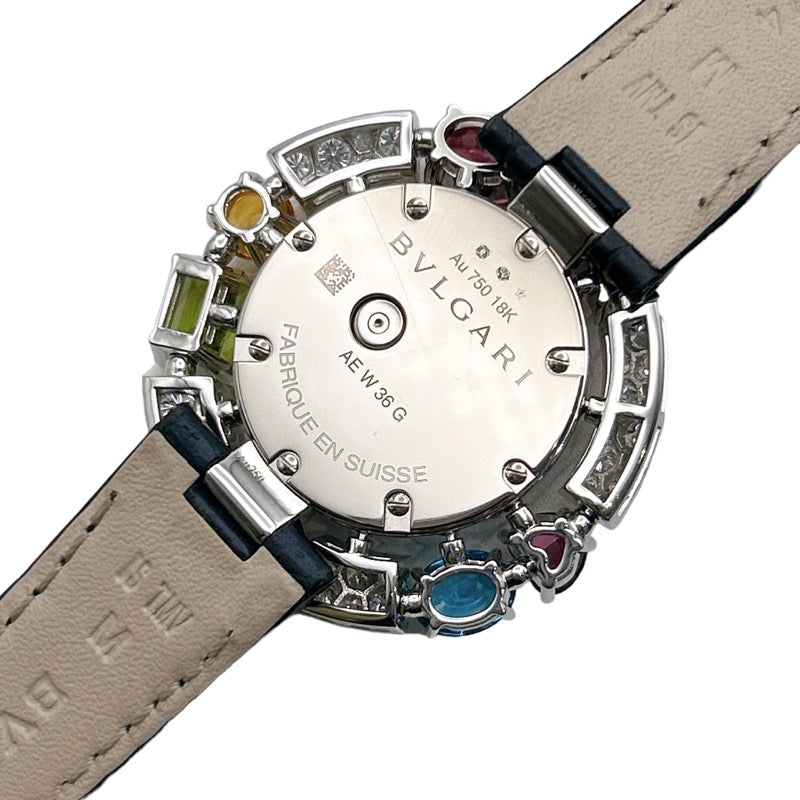 ブルガリ BVLGARI アレーグラ ホワイトシェル 103499 K18ホワイトゴールド レディース 腕時計 | 中古ブランドリユースショップ  OKURA(おお蔵)