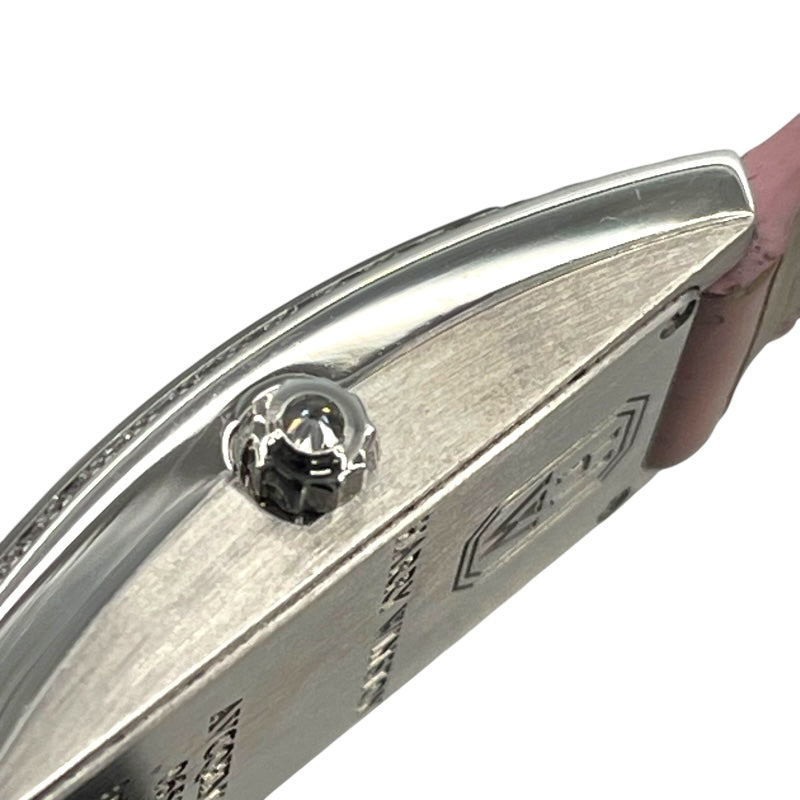 ハリーウィンストン HARRY WINSTON アヴェニューC ミニ AVCQHM16WW41 シルバー K18WG/純正ベルト/純正バックル レディース 腕時計