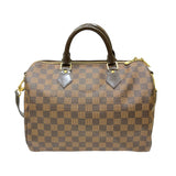 ルイ・ヴィトン LOUIS VUITTON スピーディ バンドリエール30 N41183 エベヌ ダミエ・キャンバス ユニセックス 2wayボストンバッグ