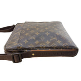 ルイ・ヴィトン LOUIS VUITTON トロター・ボブール M97037 ブラウン ゴールド金具  モノグラム・キャンバス メンズ ショルダーバッグ