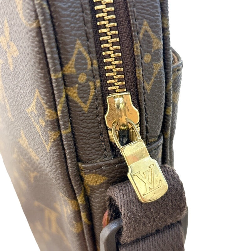 ルイ・ヴィトン LOUIS VUITTON トロター・ボブール M97037 ブラウン ゴールド金具  モノグラム・キャンバス メンズ ショルダーバッグ