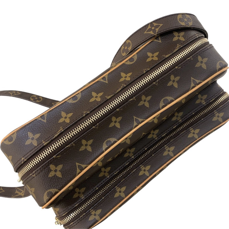 ルイ・ヴィトン LOUIS VUITTON ナイル M45244 ブラウン　ゴールド金具 モノグラム レディース ショルダーバッグ