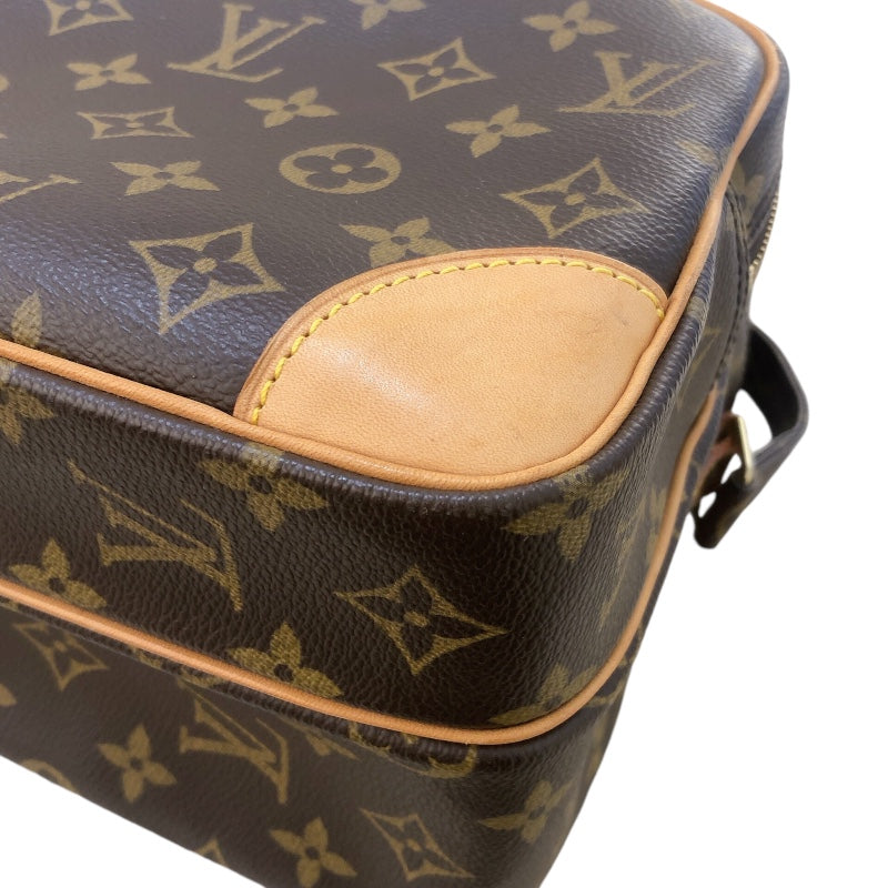 ルイ・ヴィトン LOUIS VUITTON ナイル M45244 ブラウン　ゴールド金具 モノグラム レディース ショルダーバッグ