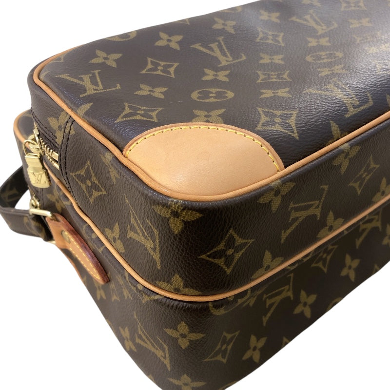 ルイ・ヴィトン LOUIS VUITTON ナイル M45244 ブラウン　ゴールド金具 モノグラム レディース ショルダーバッグ