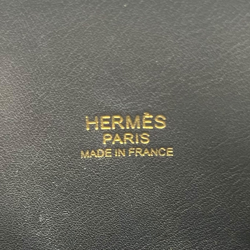 エルメス HERMES ボリード31 Y刻印 ブルーインディゴ ゴールド金具 トリヨンクレマンス レディース ハンドバッグ