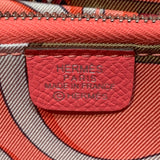 エルメス HERMES アザップロングシルクイン U刻 ローズアザレ シルバー金具 エプソン レディース 長財布