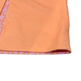 エルメス HERMES シェーヌダンクル柄カシミアリバーシブルコート ピンク カシミア レディース その他アウター