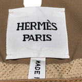 エルメス HERMES ショートレザージャケット 3E1104DA レザー 本体:牛革100%　布帛部分及びメッシュ部分:ナイロン100% レディース ノーカラージャケット