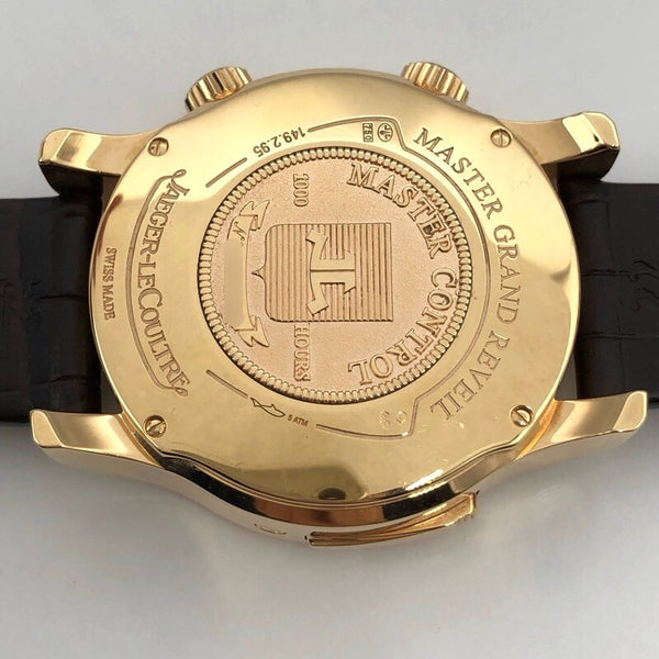 ジャガー・ルクルト JAEGER-LE COULTRE マスターグランド レヴェイユ Q163242A K18ピンクゴールド メンズ 腕時計