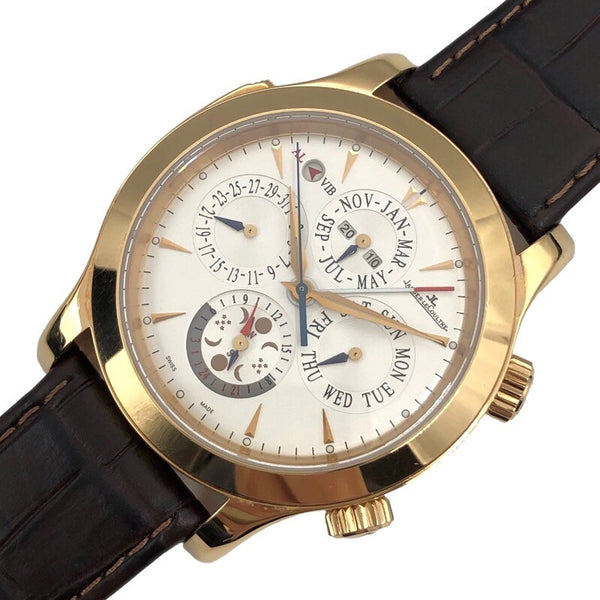 ジャガー・ルクルト JAEGER-LE COULTRE マスターグランド レヴェイユ Q163242A K18ピンクゴールド メンズ 腕時計