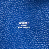 エルメス HERMES ピコタンロック MM X刻 ブルーイドラ シルバー金具 トリヨンクレマンス レディース ハンドバッグ