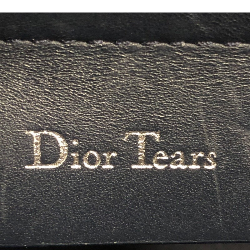 クリスチャン・ディオール Christian Dior サドルショルダーバッグ 2ADCA-435DDO ブルー コットンデニム レディース ハンドバッグ