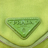 プラダ PRADA カナパ　ショルダーバッグ 2VH147 グリーン　シルバー金具 キャンバス レディース ショルダーバッグ