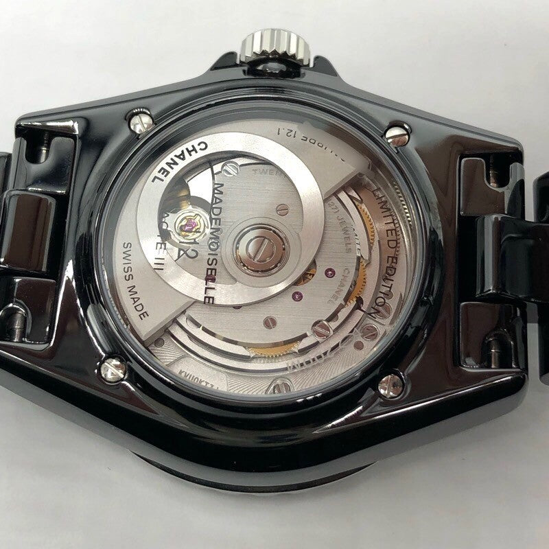 シャネル CHANEL マドモアゼル　J12　ラ　パウザ H7609 セラミック メンズ 腕時計
