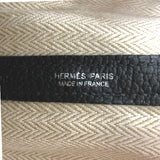 エルメス HERMES ガーデンパーティPM U刻 ブラック ネゴンダ レディース ハンドバッグ