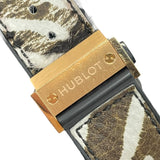 ウブロ HUBLOT ビッグバン ゼブラゴールド 世界250本 341.PX.7518.VR.1975 ゼブラ K18PG/ラバーベルト 自動巻き メンズ 腕時計