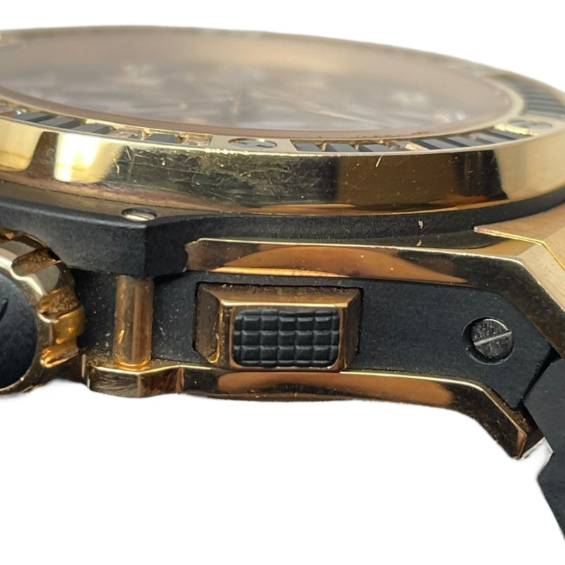 ウブロ HUBLOT ビッグバン ゼブラゴールド 世界250本 341.PX.7518.VR.1975 ゼブラ K18PG/ラバーベルト 自動巻き メンズ 腕時計