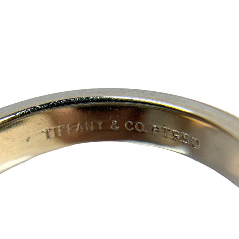 ティファニー TIFFANY＆CO クラシックバンドリング #3 Pt950 ジュエリー