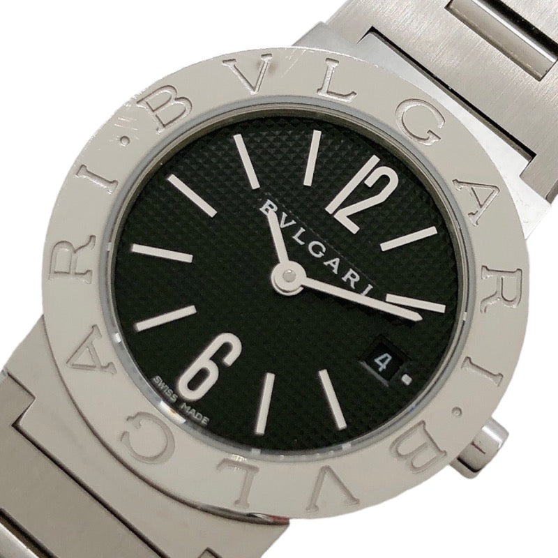 ブルガリ BVLGARI ブルガリブルガリ BB26SS ブラック ステンレススチール クオーツ レディース 腕時計 | 中古ブランドリユースショップ  OKURA(おお蔵)