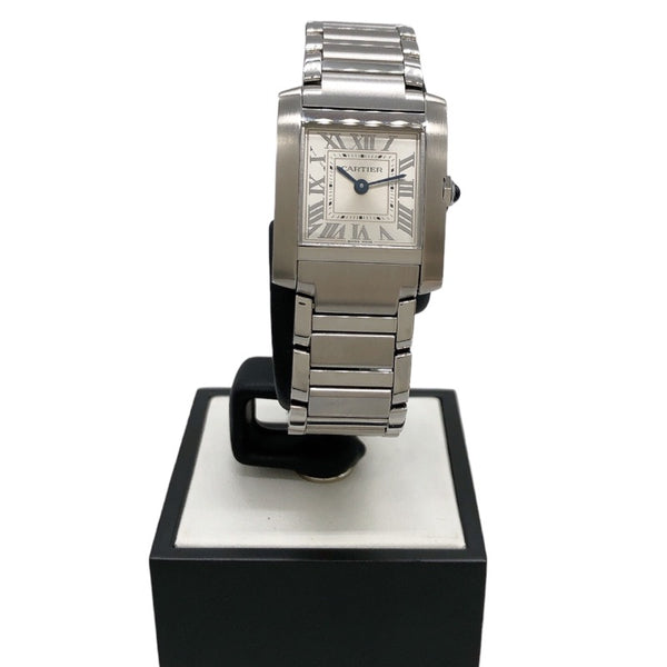 カルティエ Cartier タンク フランセーズ SM WSTA0065 ステンレススチール レディース 腕時計